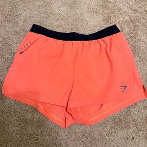 Gymshark Sport Run 3" Shorts - Aerospace Orange XXL